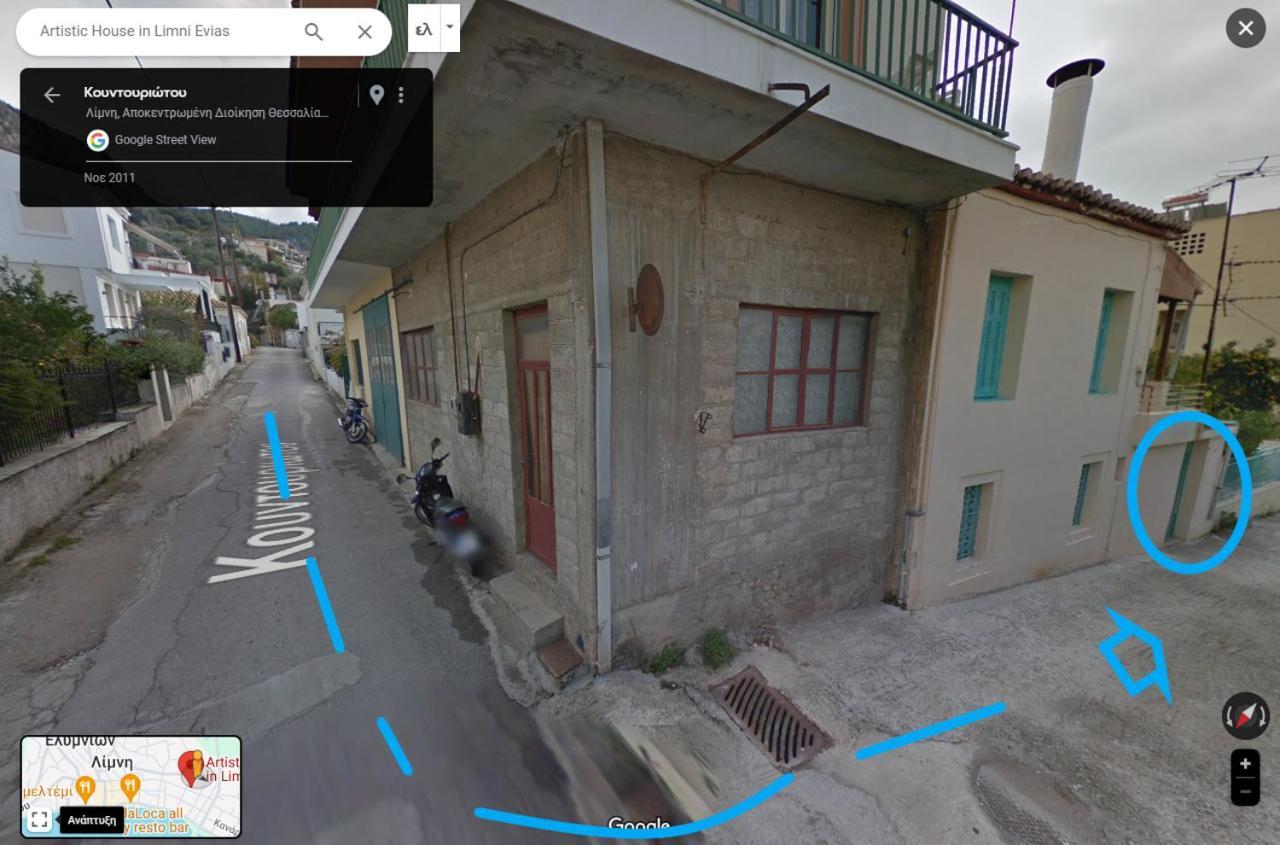 Artistic House In Limni Eviasヴィラ エクステリア 写真